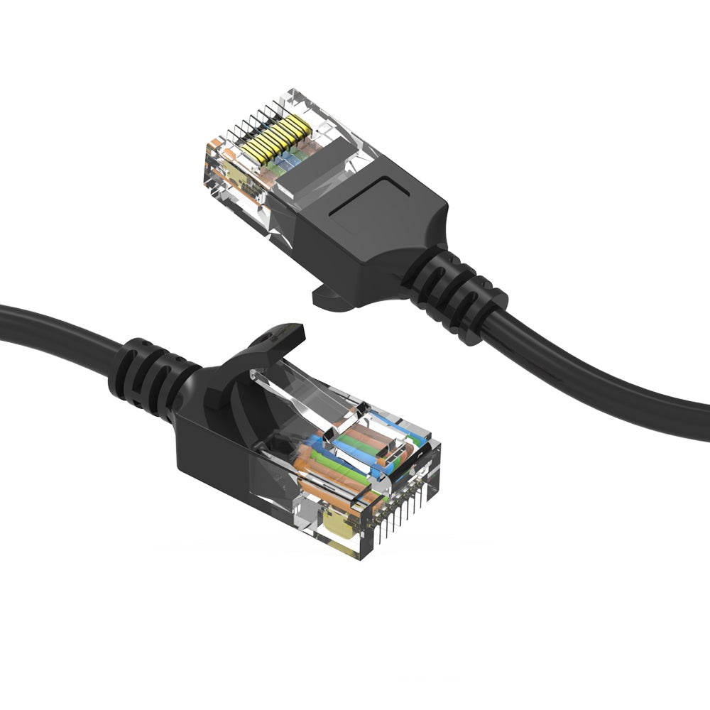 CAT6A UTP Slim Ethernet Network Booted Cable 28AWG CAT6A UTP Slim Ethernet Network Booted Cable 28AWG
